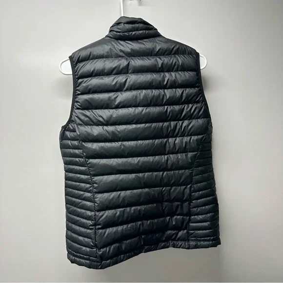 Patagonia Women's Black Puffer Vest Goose Down Outdoor Athletic Hiking Medium - Picture 7 of 7